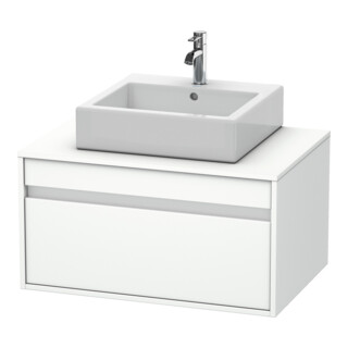 Duravit Waschtischunterschrank Ketho 80x55cm, w m, f AWT m, 1 Ausz., wandhängend
