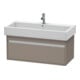Duravit Waschtischunterschrank Ketho 95x44cm, bas. ma, 1 Auszug, wandhängend-1