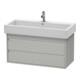 Duravit Waschtischunterschrank Ketho 95x44cm, betongr ma, 2 Schubk., wandhängend-1