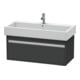 Duravit Waschtischunterschrank Ketho 95x44cm, graph ma, 1 Auszug, wandhängend-1