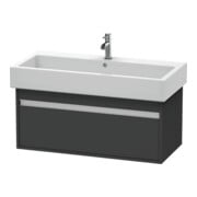 Duravit Waschtischunterschrank Ketho 95x44cm, graph ma, 1 Auszug, wandhängend