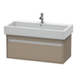 Duravit Waschtischunterschrank Ketho 95x44cm, leinen, 1 Auszug, wandhängend