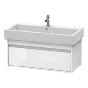 Duravit Waschtischunterschrank Ketho 95x44cm, we hgl, 1 Auszug, wandhängend