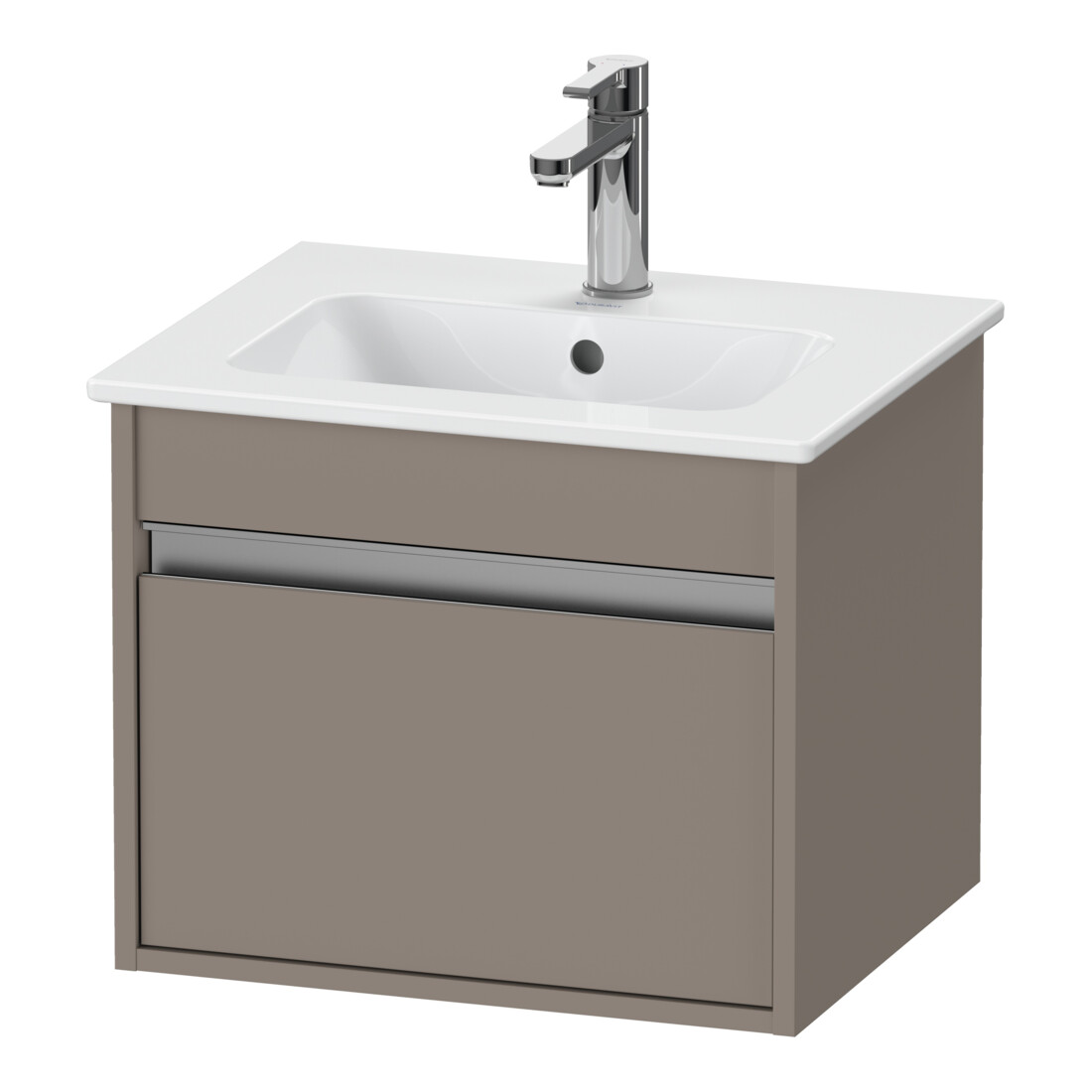 Duravit Waschtischunterschrank Ketho Compact 50x41,2x41cm, 1 Ausz., wandhängend, bas. matt