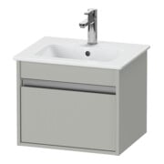 Duravit Waschtischunterschrank Ketho Compact 50x41,2x41cm, 1 Ausz., wandhängend, betongr ma