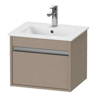 Duravit Waschtischunterschrank Ketho Compact 50x41,2x41cm, 1 Ausz., wandhängend, leinen