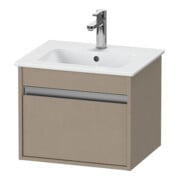 Duravit Waschtischunterschrank Ketho Compact 50x41,2x41cm, 1 Ausz., wandhängend, leinen
