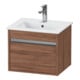 Duravit Waschtischunterschrank Ketho Compact 50x41,2x41cm, 1 Ausz., wandhängend, Nussb Nat-1