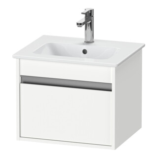 Duravit Waschtischunterschrank Ketho Compact 50x41,2x41cm, 1 Ausz., wandhängend, weiß matt