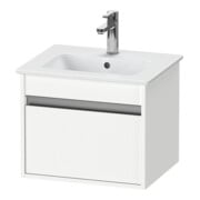 Duravit Waschtischunterschrank Ketho Compact 50x41,2x41cm, 1 Ausz., wandhängend, weiß matt