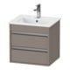 Duravit Waschtischunterschrank Ketho Compact 50x41,2x48cm, 2 Schubk., wandhängend, bas. ma-1