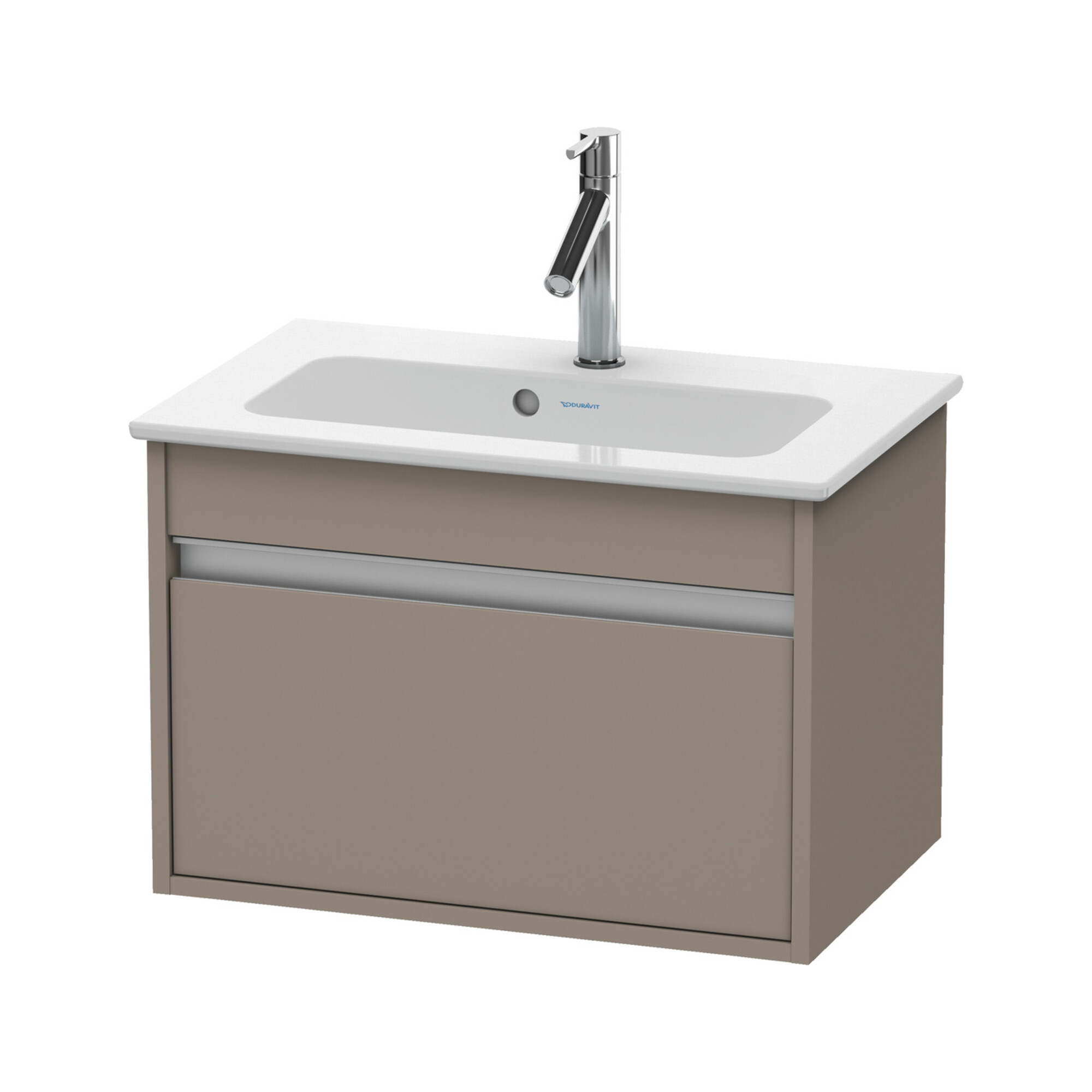 Duravit Waschtischunterschrank Ketho Compact 60x38,5cm, bas. ma, 1 Ausz., wandhängend