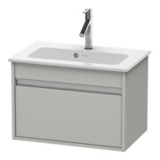 Duravit Waschtischunterschrank Ketho Compact 60x38,5cm, betongr ma, 1 Ausz., wandhängend