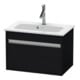 Duravit Waschtischunterschrank Ketho Compact 60x38,5cm, Ei sw, 1 Auszug, wandhängend-1