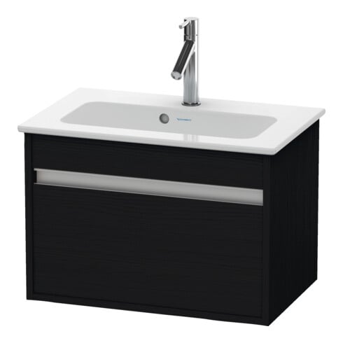 Duravit Waschtischunterschrank Ketho Compact 60x38,5cm, Ei sw, 1 Auszug, wandhängend