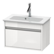 Duravit Waschtischunterschrank Ketho Compact 60x38,5cm, Ei sw, 1 Auszug, wandhängend-3