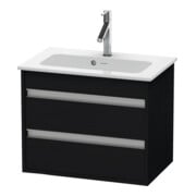 Duravit Waschtischunterschrank Ketho Compact 60x38,5cm, Ei sw, 2 Schubk., wandhängend