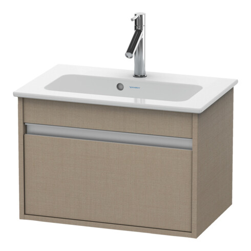 Duravit Waschtischunterschrank Ketho Compact 60x38,5cm, leinen, 1 Auszug, wandhängend