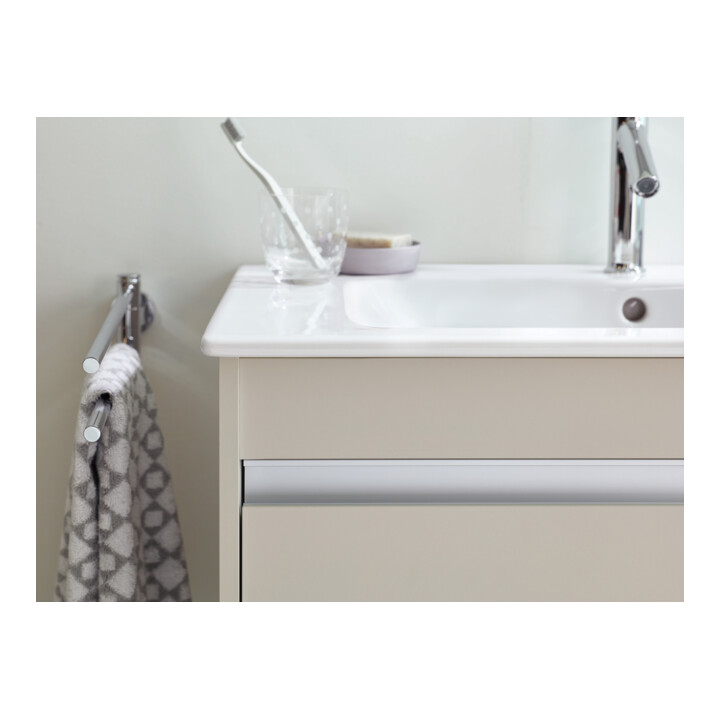 Duravit Waschtischunterschrank Ketho Compact 60x38,5cm, Tau, 2 Schubk., wandhängend