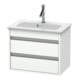 Duravit Waschtischunterschrank Ketho Compact 60x38,5cm, we ma, 2 Schubk., wandhängend-1