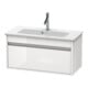 Duravit Waschtischunterschrank Ketho Compact 80x38,5cm, bas. ma, 1 Ausz., wandhängend