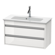 Duravit Waschtischunterschrank Ketho Compact 80x38,5cm, bas. ma, 2 Schubk., wandhängend-3