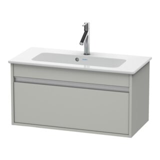 Duravit Waschtischunterschrank Ketho Compact 80x38,5cm, betongr ma, 1 Ausz., wandhängend