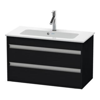 Duravit Waschtischunterschrank Ketho Compact 80x38,5cm, Ei sw, 2 Schubk., wandhängend