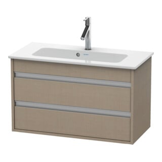 Duravit Waschtischunterschrank Ketho Compact 80x38,5cm, lei, 2 Schubk., wandhängend