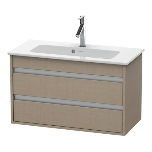 Duravit Waschtischunterschrank Ketho Compact 80x38,5cm, lei, 2 Schubk., wandhängend