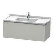 Duravit Waschtischunterschrank L-Cube 102x46,9cm, betongr ma, 1 Ausz., wandhängend