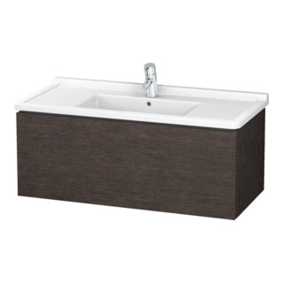 Duravit Waschtischunterschrank L-Cube 102x46,9cm, Ei dkl. geb., 1 Ausz., wandhängend