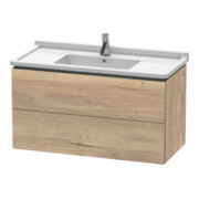 Duravit Waschtischunterschrank L-Cube 102x46,9cm, Ei marm., 2 Schub., wandhängend
