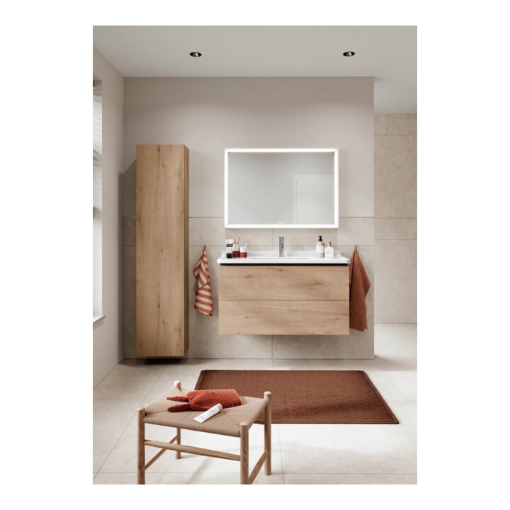 Duravit Waschtischunterschrank L-Cube 102x46,9cm, Ei marm., 2 Schub., wandhängend