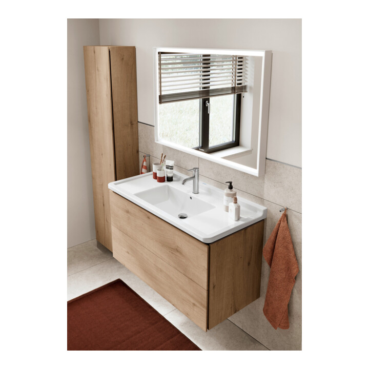 Duravit Waschtischunterschrank L-Cube 102x46,9cm, Ei marm., 2 Schub., wandhängend