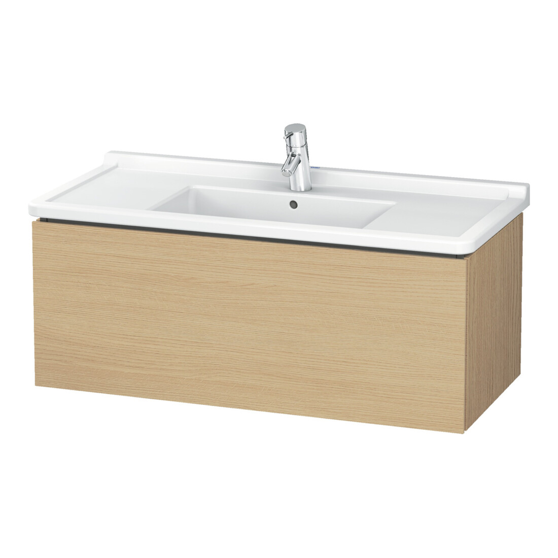 Duravit Waschtischunterschrank L-Cube 102x46,9cm, Ei Nat, 1 Ausz., wandhängend