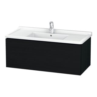 Duravit Waschtischunterschrank L-Cube 102x46,9cm, Ei sw, 1 Auszug, wandhängend