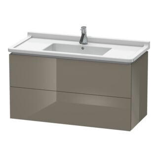 Duravit Waschtischunterschrank L-Cube 102x46,9cm, f Gr hgl, 2 Schub., wandhängend