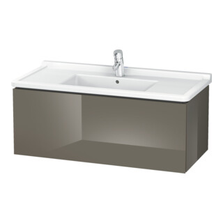 Duravit Waschtischunterschrank L-Cube 102x46,9cm, flan. Gr hgl, 1 Ausz., wandhängend