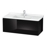 Duravit Waschtischunterschrank L-Cube 102x46,9cm, sw hgl, 1 Ausz., wandhängend