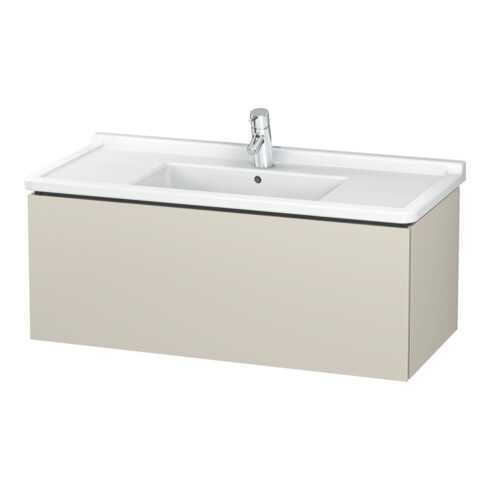 Duravit Waschtischunterschrank L-Cube 102x46,9cm, Tau ma, 1 Ausz., wandhängend