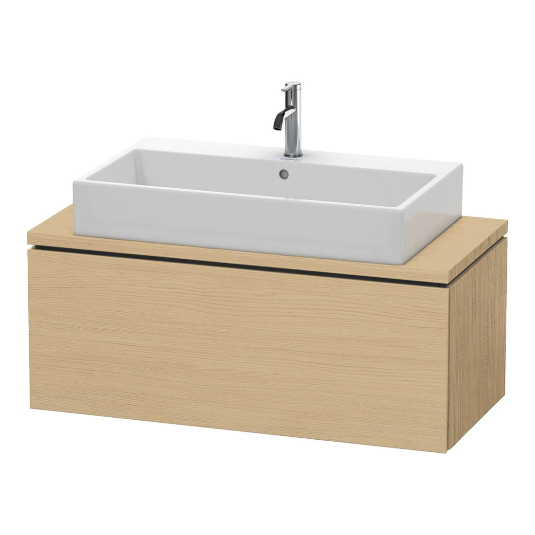 Duravit Waschtischunterschrank L-Cube 102x47,7cm, Ei Nat, f Konsole, 1 Auszug