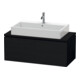 Duravit Waschtischunterschrank L-Cube 102x47,7cm, Ei sw, für Konsole, 1 Auszug-1