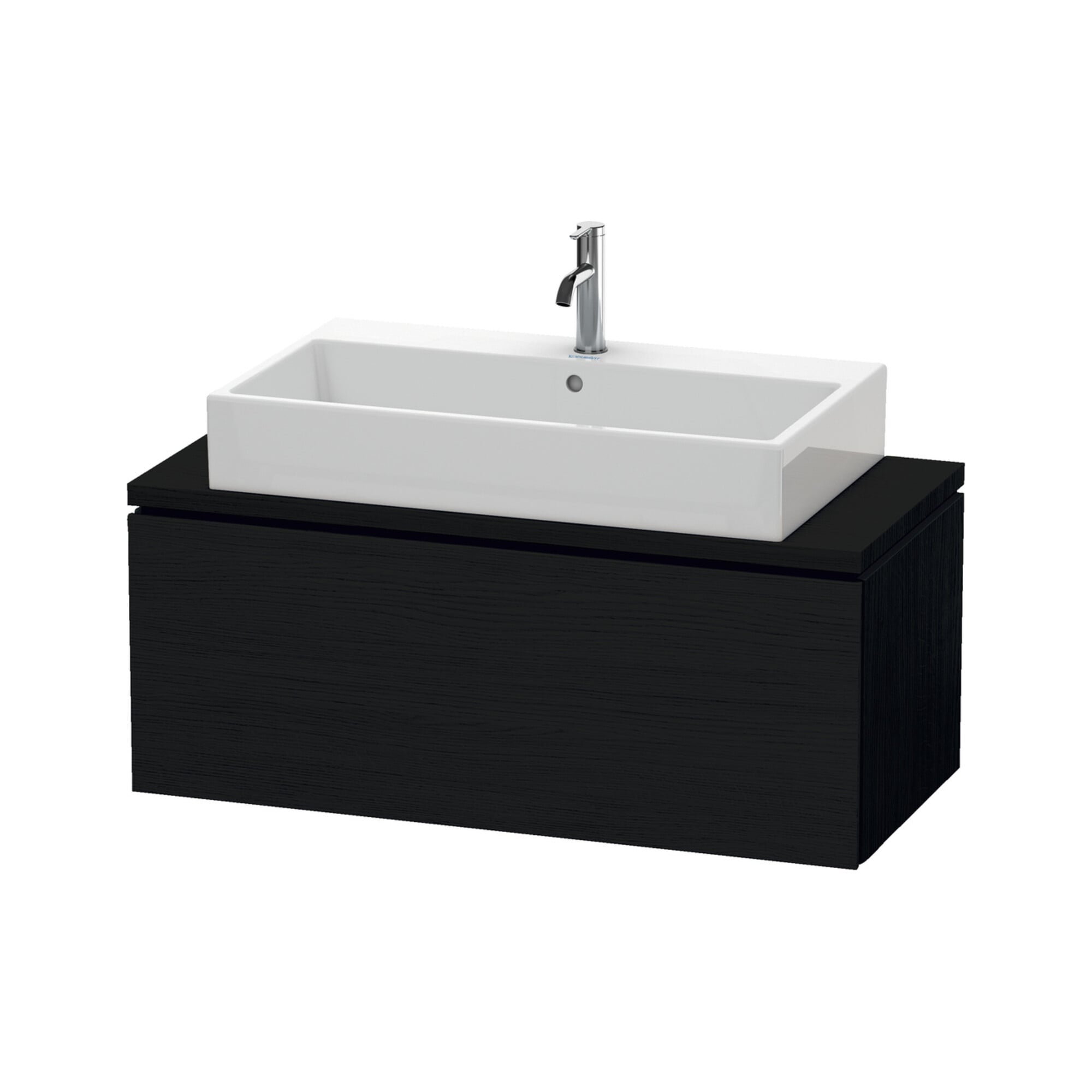 Duravit Waschtischunterschrank L-Cube 102x47,7cm, Ei sw, für Konsole, 1 Auszug