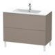 Duravit Waschtischunterschrank L-Cube 102x48,1cm, bas. ma, 2 Auszüge, stehend-1