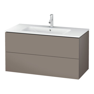 Duravit Waschtischunterschrank L-Cube 102x48,1cm, bas. ma, 2 Schub., wandhängend