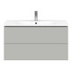 Duravit Waschtischunterschrank L-Cube 102x48,1cm, betongr ma, 2 Schub., wandhängend-4