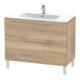 Duravit Waschtischunterschrank L-Cube 102x48,1cm, Ei marm., 2 Auszüge, stehend-1