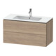 Duravit Waschtischunterschrank L-Cube 102x48,1cm, Ei marm., 2 Schub., wandhängend-1