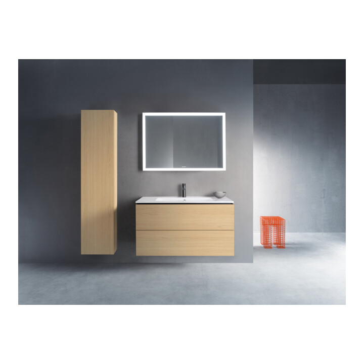 Duravit Waschtischunterschrank L-Cube 102x48,1cm, Ei Nat, 2 Schubk., wandhängend